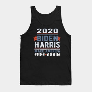 2020 Biden Harris Make America Free Again Motive Tank Top